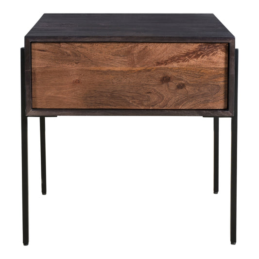 Moe's Home Tobin End Table in Brown (22" x 22" x 22") - JD-1002-12