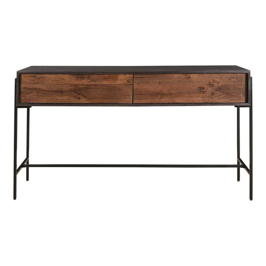 Moe's Home Tobin Console Table in Brown (30" x 54" x 16") - JD-1003-12