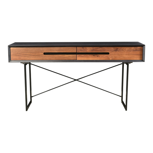 Moe's Home Vienna Console Table in Brown (30" x 60" x 14") - JD-1015-21