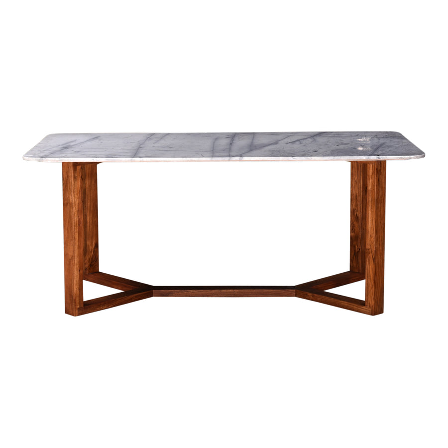 Moe's Home Jinxx Dining Table in White (30' x 71.5' x 35.5') - JD-1033-18