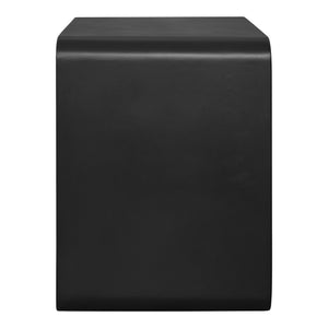 Moe's Home Cali Accent Table in Black (17.75' x 17.75' x 14') - JK-1009-02