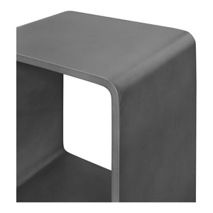 Moe's Home Cali Accent Table in Grey (17.75' x 17.75' x 14') - JK-1009-15