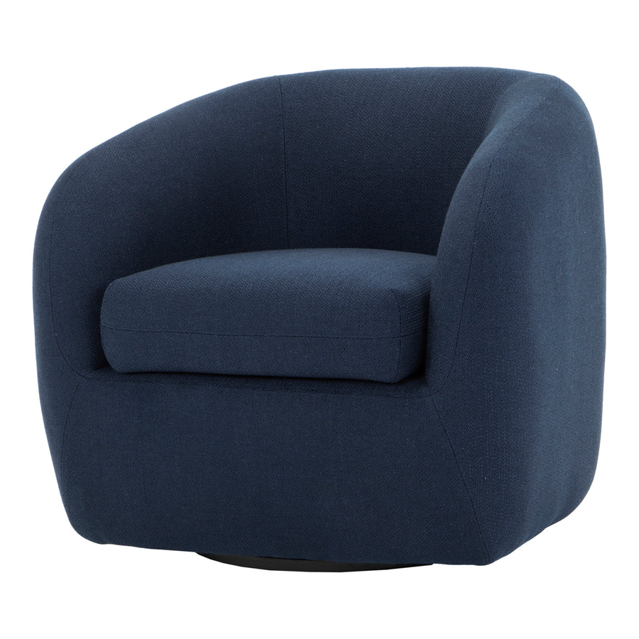 Moe's Home Maurice Chair in Midnight Blue (29' x 32.5' x 30.5') - JM-1003-46