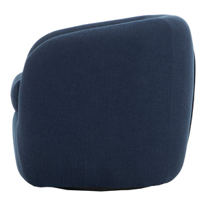 Moe's Home Maurice Chair in Midnight Blue (29' x 32.5' x 30.5') - JM-1003-46