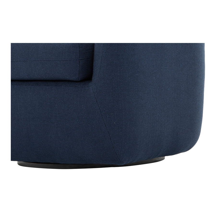Moe's Home Maurice Chair in Midnight Blue (29' x 32.5' x 30.5') - JM-1003-46