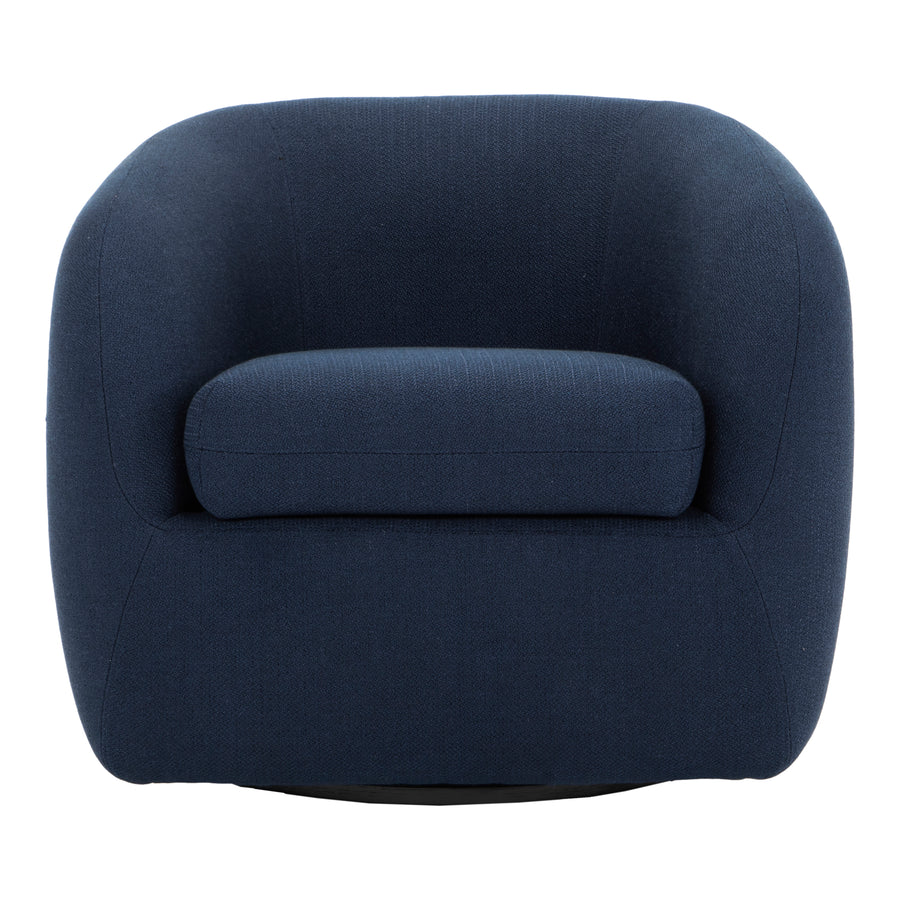 Moe's Home Maurice Chair in Midnight Blue (29' x 32.5' x 30.5') - JM-1003-46