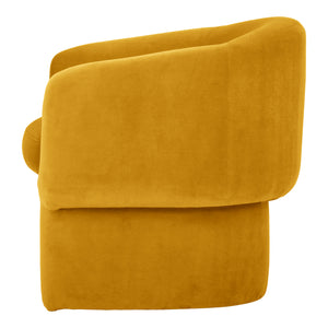 Moe's Home Franco Chair in Mustard (27.5' x 27.5' x 28') - JM-1005-09