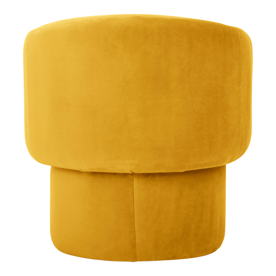 Moe's Home Franco Chair in Mustard (27.5' x 27.5' x 28') - JM-1005-09