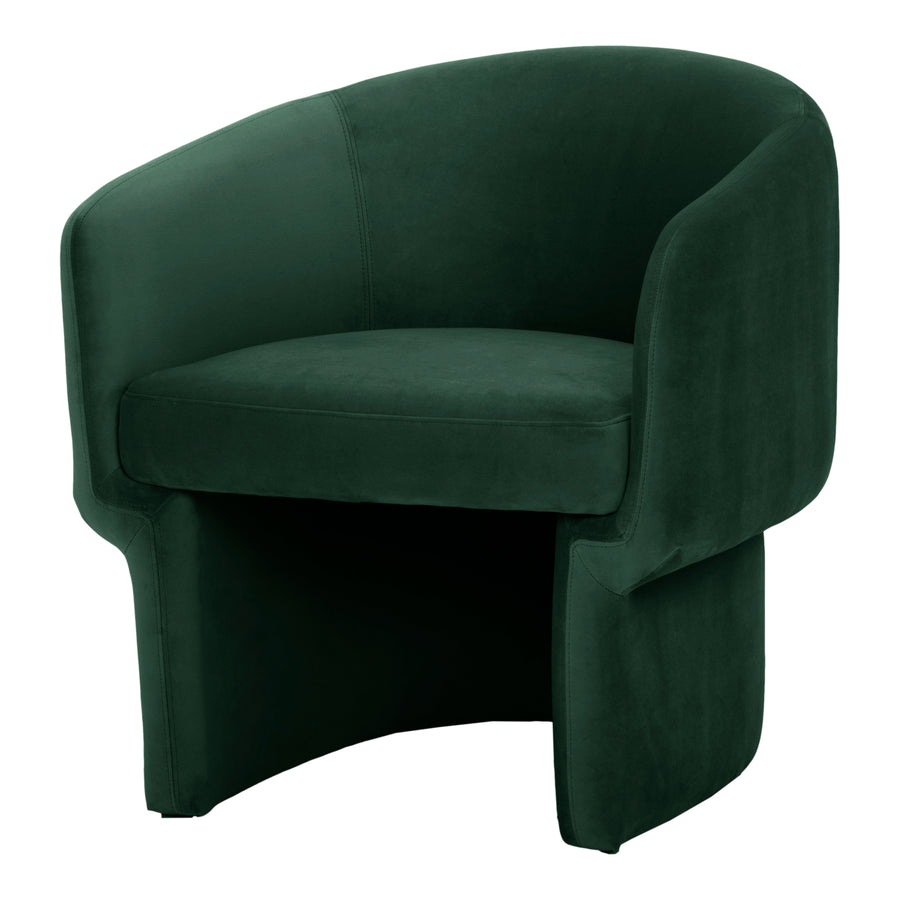 Moe's Home Franco Chair in Dark Green (27.5' x 27.5' x 28') - JM-1005-27