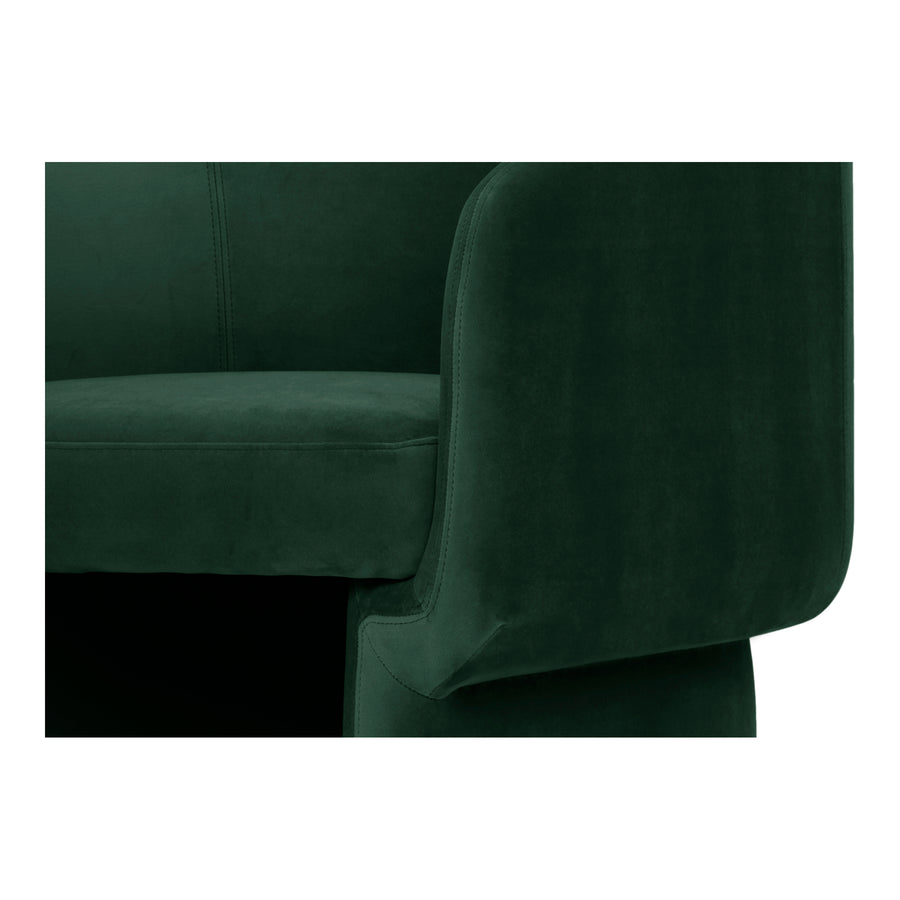 Moe's Home Franco Chair in Dark Green (27.5' x 27.5' x 28') - JM-1005-27