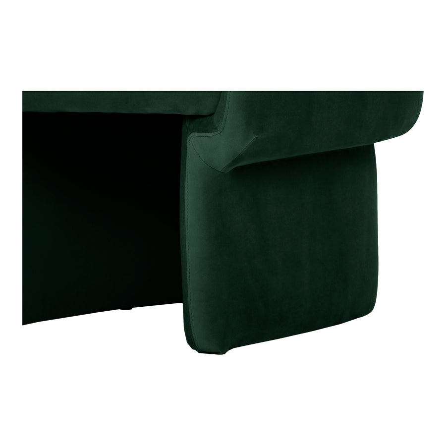 Moe's Home Franco Chair in Dark Green (27.5' x 27.5' x 28') - JM-1005-27