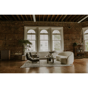 Moe's Home Excelsior Sofa in White (31.5' x 82.25' x 41.5') - JM-1009-05