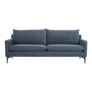 Moe's Home Paris Sofa in Blue (27' x 80' x 35') - JM-1011-26