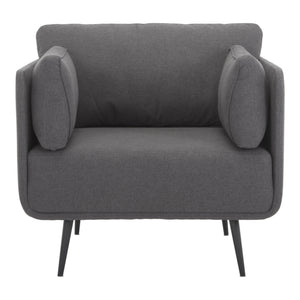 Moe's Home Rodrigo Chair in Dark Grey (34' x 35' x 33') - JM-1014-02