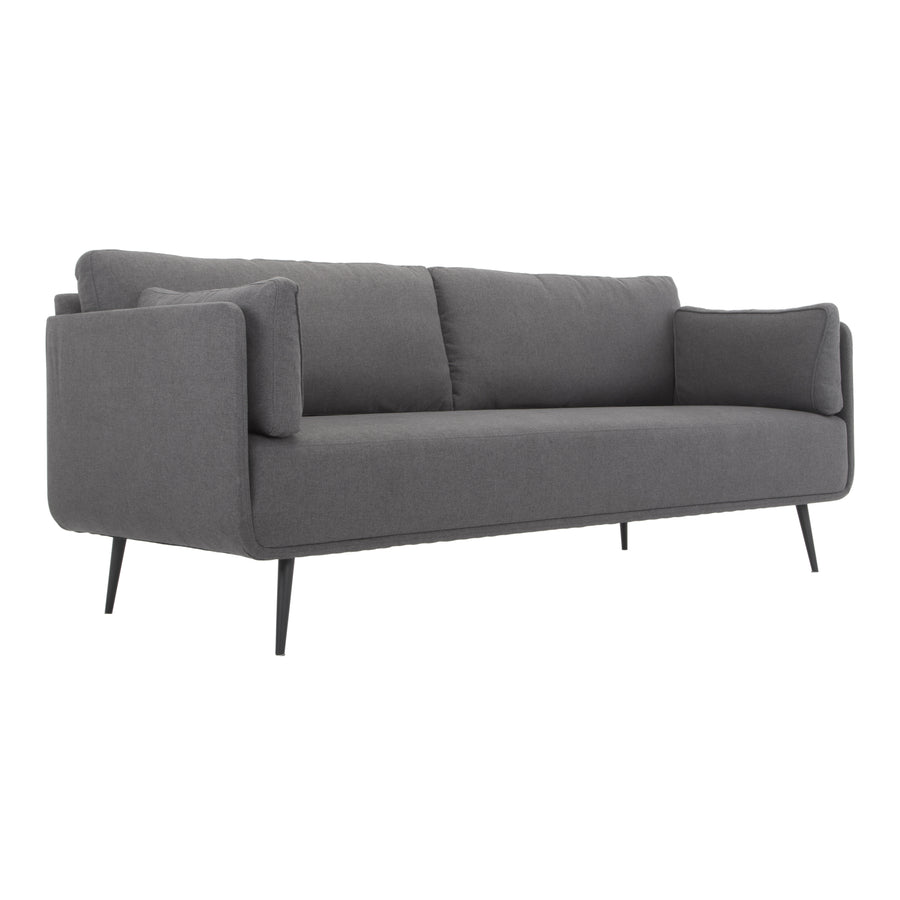 Moe's Home Rodrigo Sofa in Dark Grey (34' x 82' x 33') - JM-1015-02