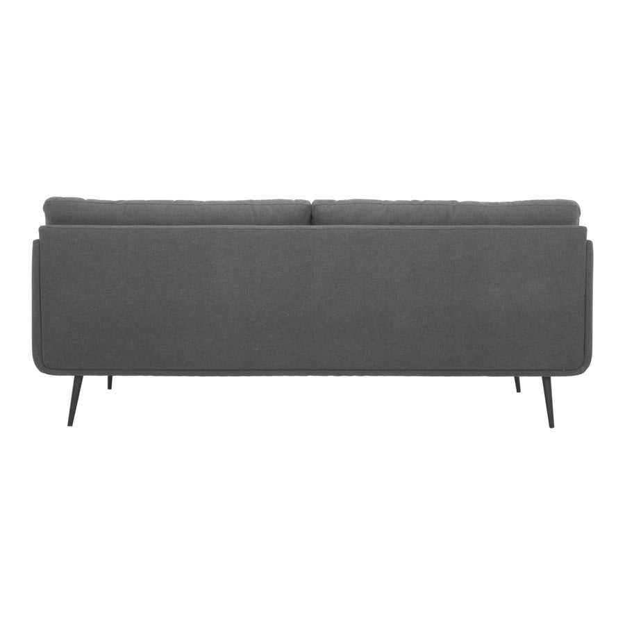 Moe's Home Rodrigo Sofa in Dark Grey (34' x 82' x 33') - JM-1015-02