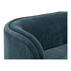 Moe's Home Yoon Chaise in Nightshade Blue (32.25' x 59.5' x 46') - JM-1017-45