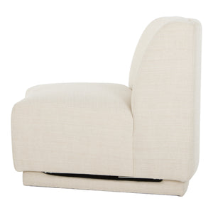 Moe's Home Yoon Living Room Chair in Sweet Cream (32.25' x 43.5' x 36.5') - JM-1020-05