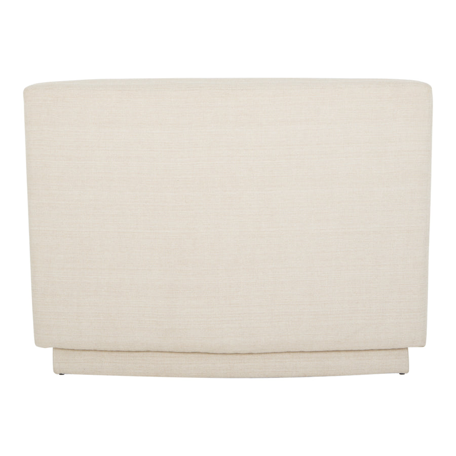 Moe's Home Yoon Living Room Chair in Sweet Cream (32.25' x 43.5' x 36.5') - JM-1020-05