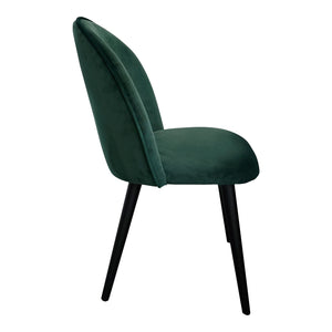 Moe's Home Clarissa Dining Chair in Green (33' x 20' x 22') - JW-1002-16
