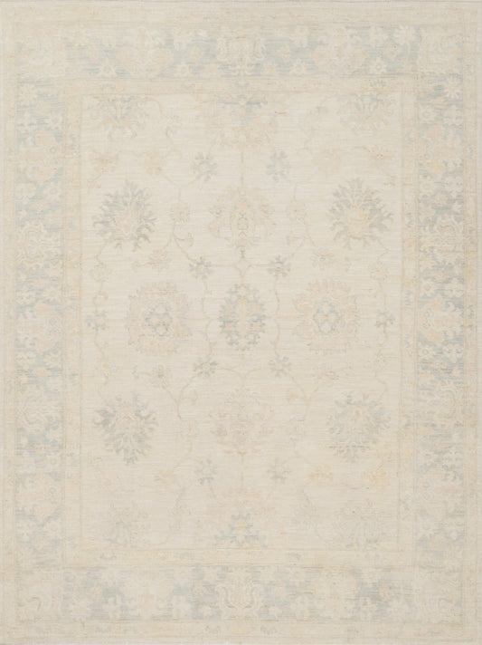 Kingsley Rug in Stone & Lt. Blue