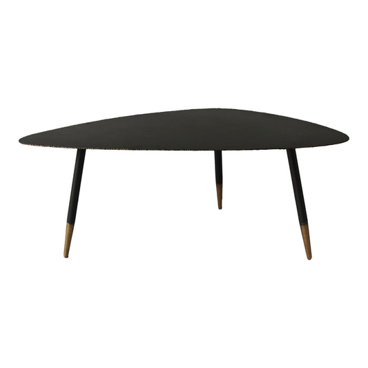 Moe's Home Bruno Coffee Table in Black (15.5" x 39.5" x 23.5") - KK-1004-02