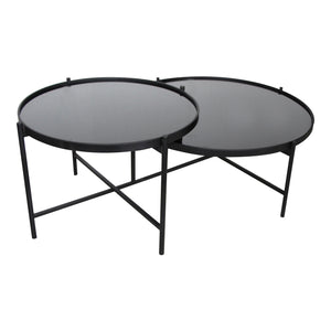 Moe's Home Eclipse Coffee Table in Black (17' x 48' x 32') - KK-1024-02