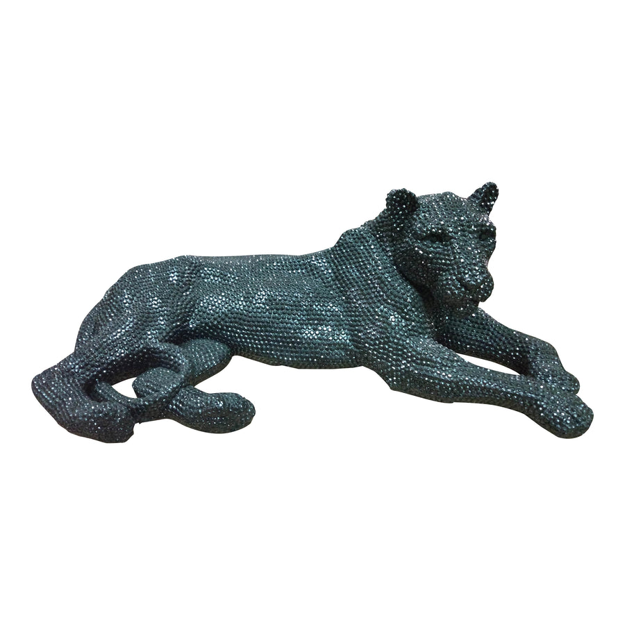 Moe's Home Panthera Statue in Black (9' x 26' x 13') - LA-1059-02