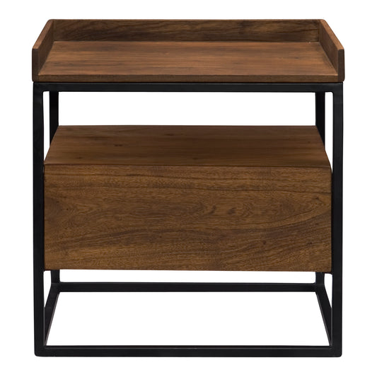 Moe's Home Vancouver End Table in Brown (24" x 23" x 20") - LX-1025-03