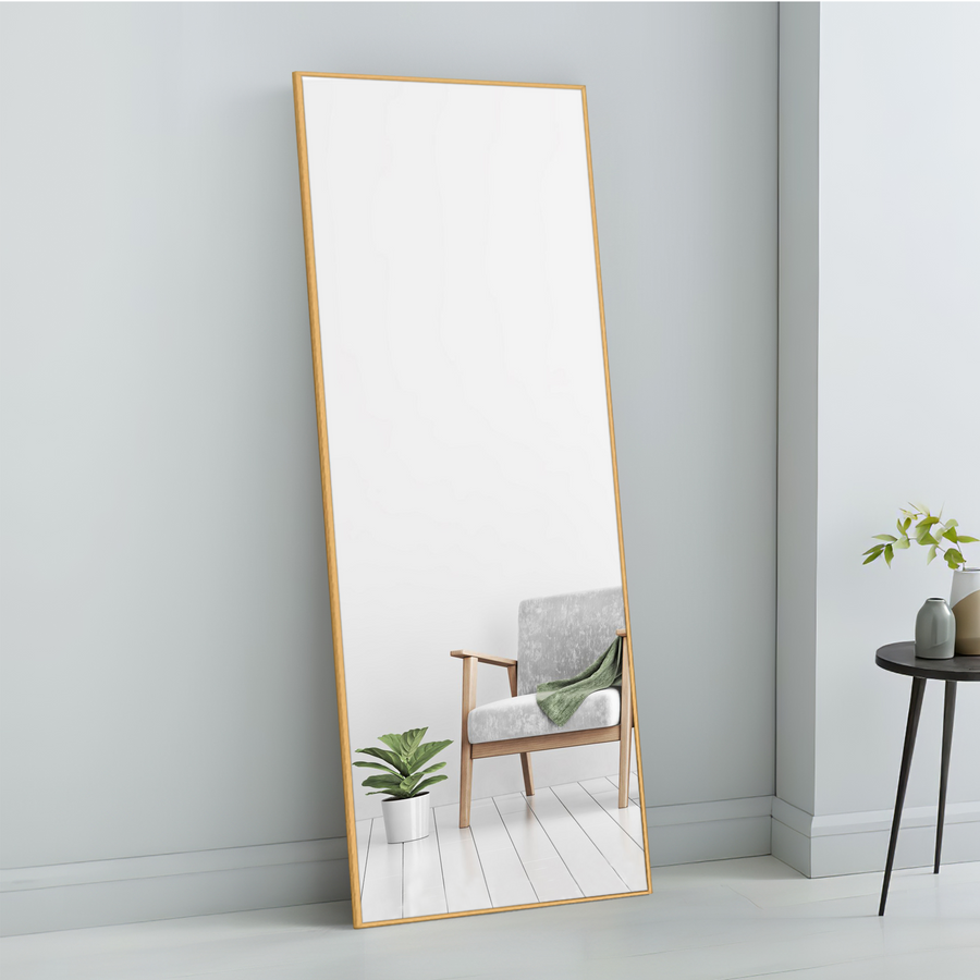 71-in H x 24-in W Metal Framed Full Length Oversized Mirror