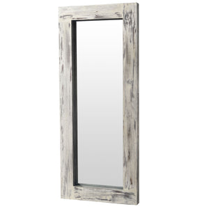 57-in H x 24-in W Wood Framed Full Length Mirror