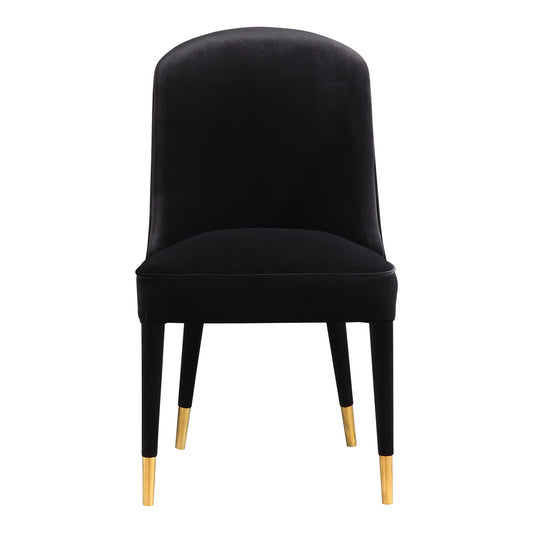 Moe's Home Liberty Dining Chair in Black (36.5" x 20" x 24") - ME-1051-02
