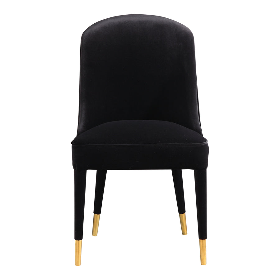 Moe's Home Liberty Dining Chair in Black (36.5' x 20' x 24') - ME-1051-02