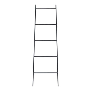 Moe's Home Iron Decorative Ladder in Black (64' x 20' x 1') - MJ-1024-02