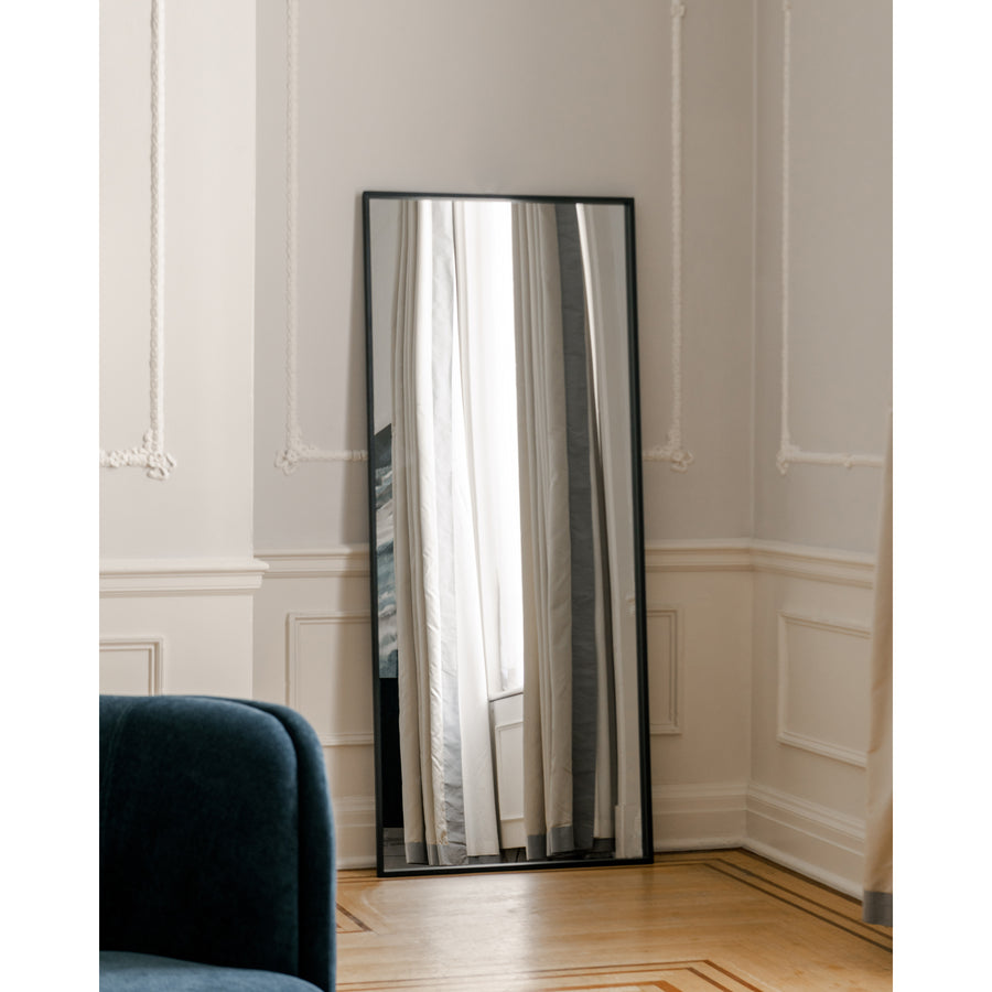 Moe's Home Squire Mirror in Black (76' x 32' x 1.5') - MJ-1050-02