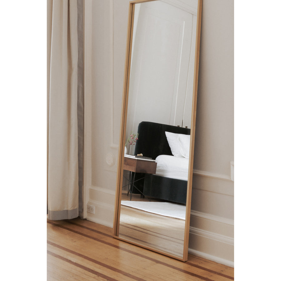Moe's Home Squire Mirror in Gold (76' x 32' x 1.5') - MJ-1050-32