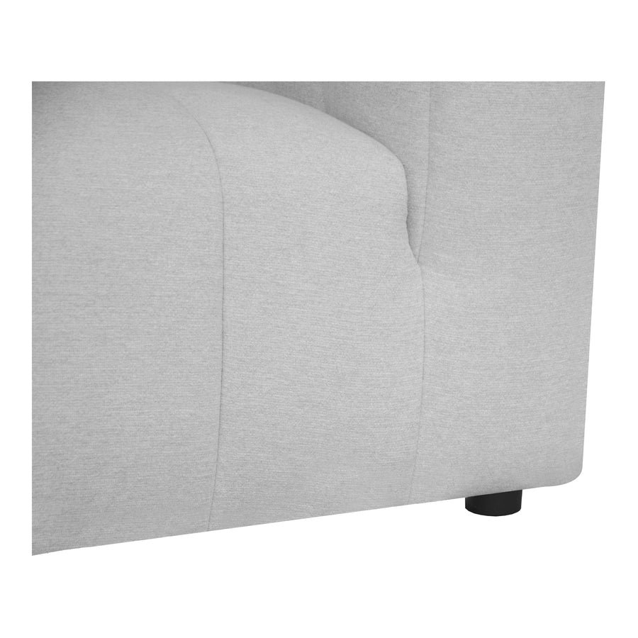 Moe's Home Lyric Corner Sectional in Oatmeal (29' x 35.5' x 39') - MT-1023-34