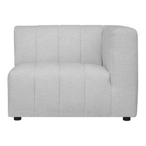 Moe's Home Lyric Corner Sectional in Oatmeal (29' x 35.5' x 39') - MT-1023-34