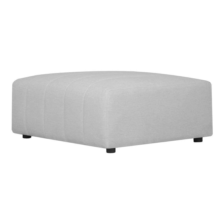 Moe's Home Lyric Ottoman in Oatmeal (17' x 41' x 39') - MT-1026-34