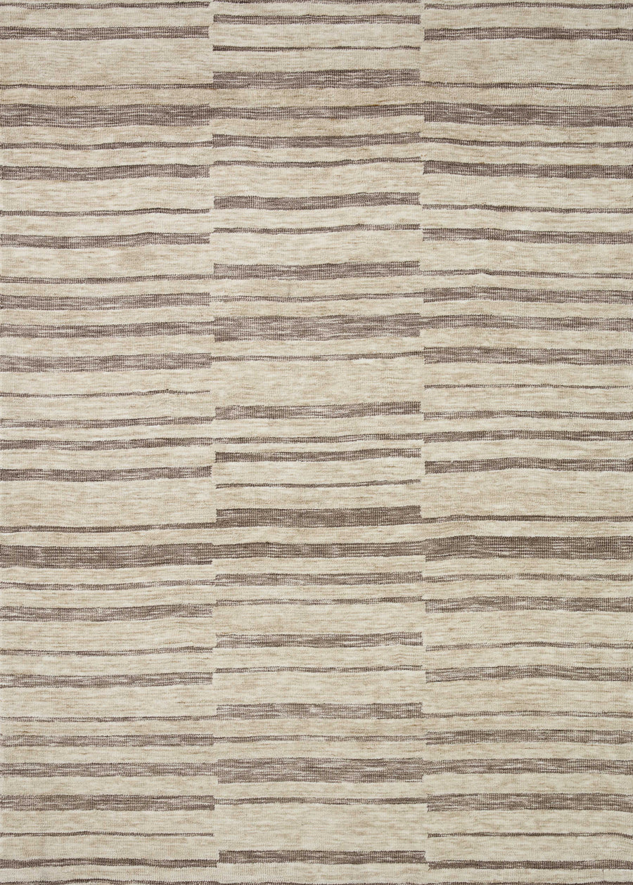 Neda Rug in Natural & Taupe