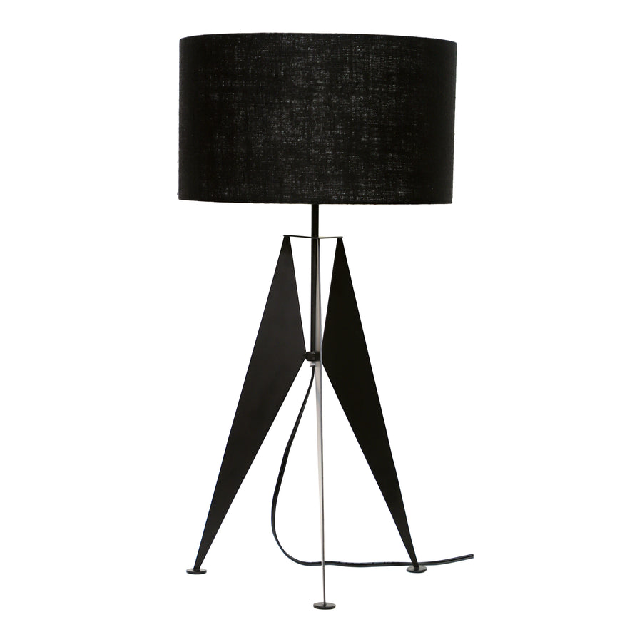 Moe's Home Raven Table Lamp in Black (27' x 14' x 14') - OD-1004-02