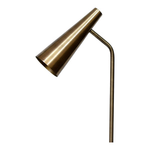 Moe's Home Trumpet Floor Lamp in Gold (49' x 10.5' x 10.5') - OD-1007-51