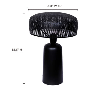 Moe's Home Harlin Table Lamp in Black (16.5' x 11' x 11') - OD-1013-02