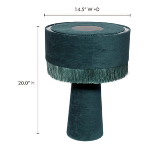 Moe's Home Enoki Table Lamp in Emerald Green (20' x 14.5' x 14.5') - OD-1014-16