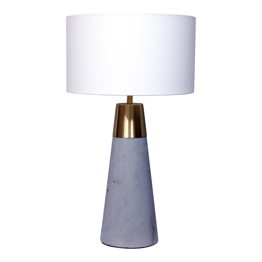 Moe's Home Renny Table Lamp in Grey (25' x 14' x 14') - OD-1015-29