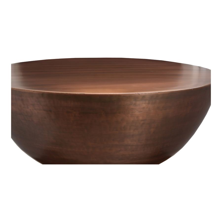 Moe's Home Conga Coffee Table in Copper (12.5' x 31.5' x 31.5') - OT-1002-42