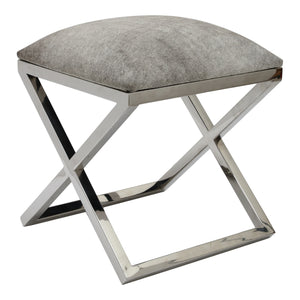 Moe's Home Rossi Stool in Grey (18' x 16' x 16') - OT-1010-15