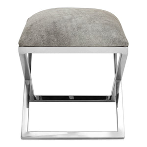 Moe's Home Rossi Stool in Grey (18' x 16' x 16') - OT-1010-15