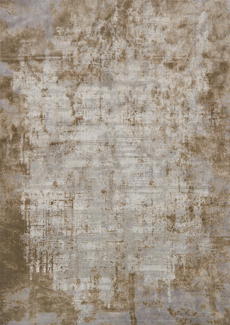 Patina Rug in Wheat & Grey