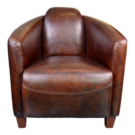 Moe's Home Salzburg Chair in Cappuccino Brown (29.5" x 29.5" x 33") - PK-1000-20